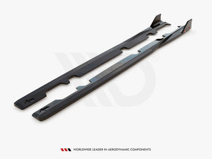 Side Skirts Diffusers V.2 + Flaps Ford Fiesta St / St-line Mk8 - Wayside Performance