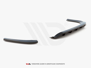 Central Rear Splitter (Vertical Bars) VW Passat CC (2008-2012) - Wayside Performance