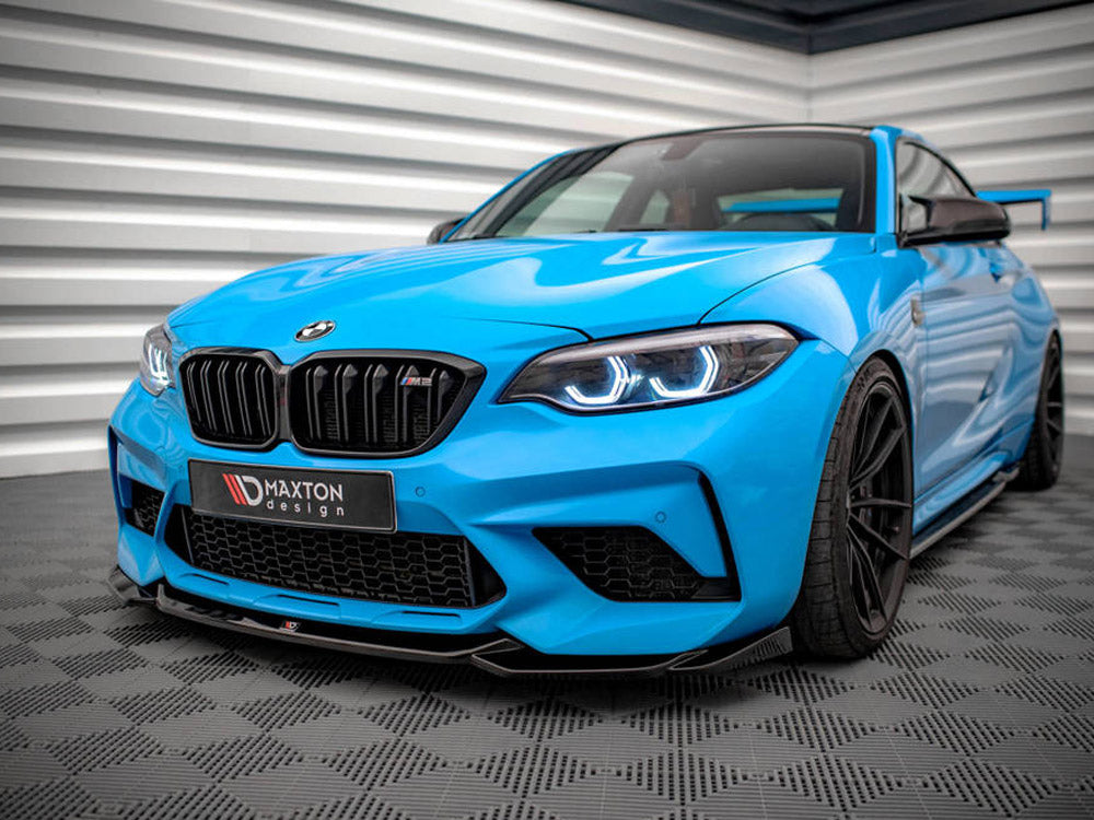 Maxton Design Front Splitter V.1 Bmw M2 Competition F87 (2018-2020) - Wayside Performance 