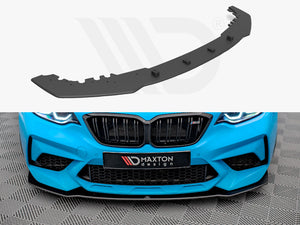 Maxton Design Street Pro Front Splitter Bmw M2 Competition F87 (2018-2020) - Wayside Performance