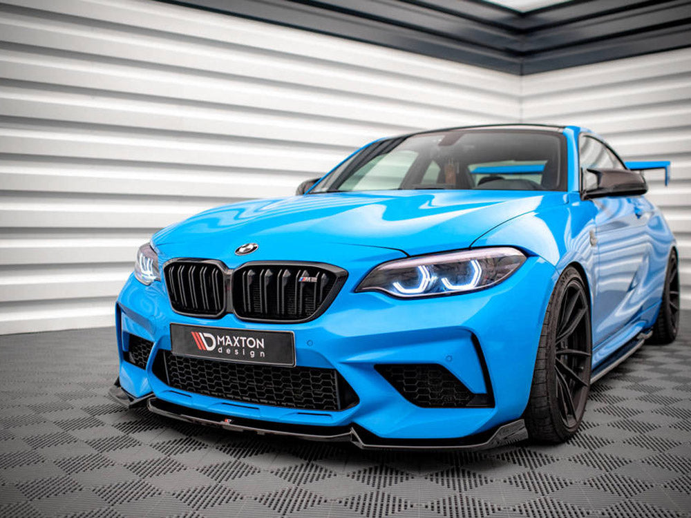 Maxton Design Front Splitter V.2 Bmw M2 Competition F87 (2018-2020) - Wayside Performance 