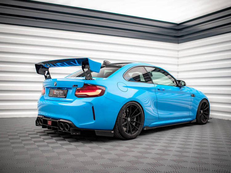 Maxton Design Street Pro Side Skirts Diffusers (+flaps) Bmw M2 F87 (2016-2020) - Wayside Performance