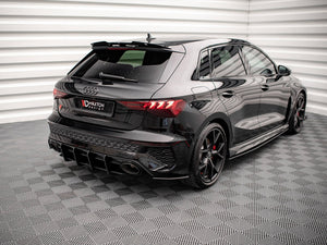 Maxton Design Street Pro Rear Side Splitters Audi Rs3 Sportback 8y (2020-) - Wayside Performance