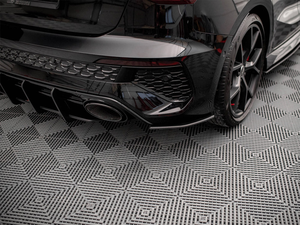 Maxton Design Street Pro Rear Side Splitters Audi Rs3 Sportback 8y (2020-) - Wayside Performance 