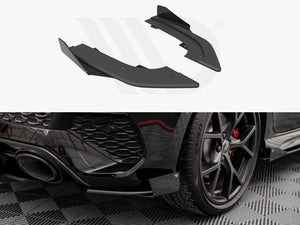 Maxton Design Street Pro Rear Side Splitters (+flaps) Audi Rs3 Sportback 8y (2020-) - Wayside Performance
