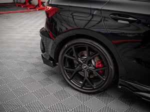 Maxton Design Street Pro Rear Side Splitters (+flaps) Audi Rs3 Sportback 8y (2020-) - Wayside Performance