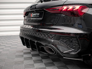 Maxton Design Street Pro Rear Diffuser Audi Rs3 Sportback 8y (2020-) - Wayside Performance
