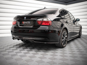 Central Rear Splitter (Vertical Bars) BMW 3 Sedan E90 (2004-2008) - Wayside Performance
