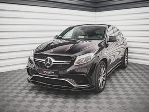 Front Splitter V.2 Mercedes GLE Coupe 63AMG C292 (2015-2019) - Wayside Performance