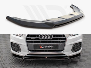 Front Splitter V.2 Audi Q3 8U Facelift (2014-2018) - Wayside Performance