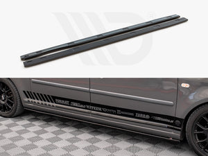 Side Skirts Diffusers VW Caddy Long MK3 Facelift (2010-2015) - Wayside Performance