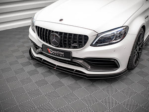Front Splitter V.1 Mercedes-AMG C63 Coupe AMG Aero Pack C205 Facelift - Wayside Performance
