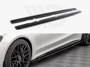 Side Skirts Diffusers V.1 Mercedes-AMG C 63AMG Coupe C205 Facelift - Wayside Performance