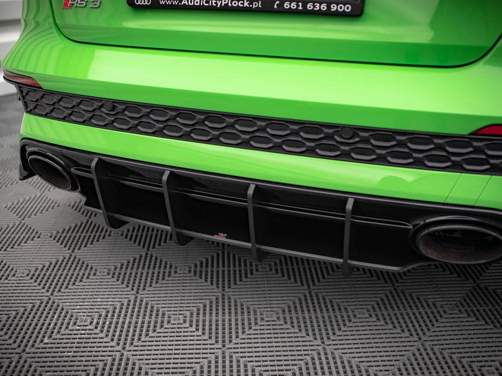 Maxton Design Street Pro Rear Diffuser Audi Rs3 Sedan 8y (2020-) - Wayside Performance