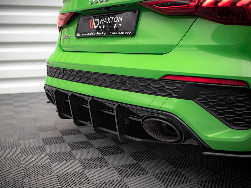 Maxton Design Street Pro Rear Diffuser Audi Rs3 Sedan 8y (2020-) - Wayside Performance