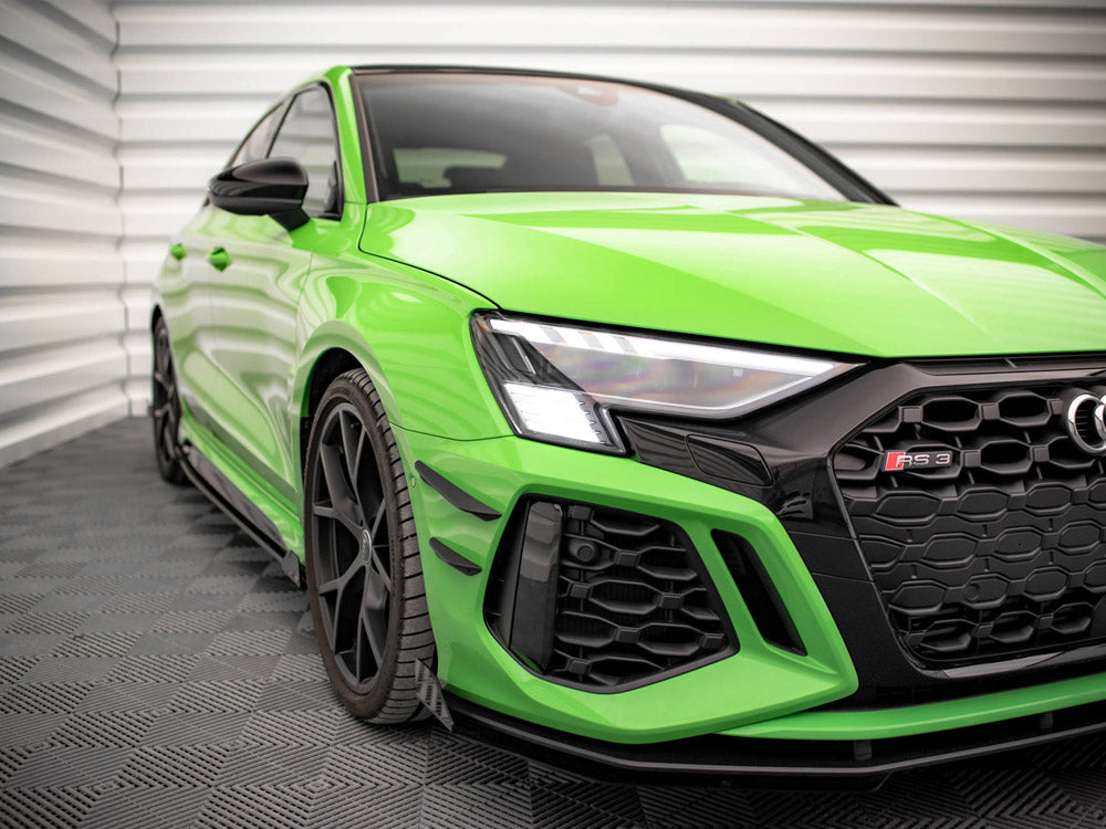 Maxton Design Front Bumper Wings (Canards) Audi Rs3 8y (2020-) - Wayside Performance