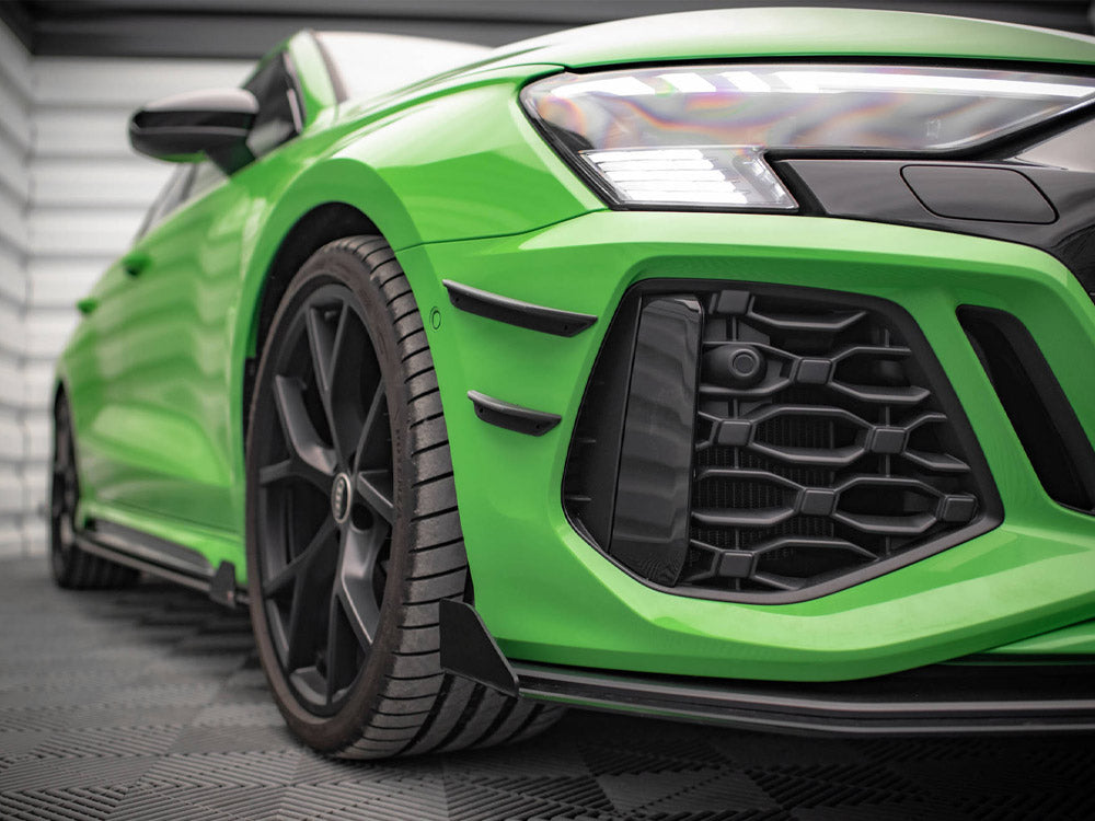 Maxton Design Front Bumper Wings (Canards) Audi Rs3 8y (2020-) - Wayside Performance
