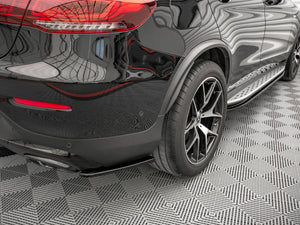 Rear Side Splitters Mercedes-Benz GLC Coupe AMG-Line C253 Facelift - Wayside Performance