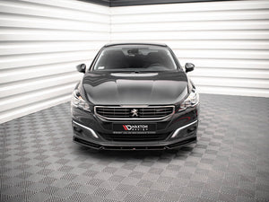 Front Splitter V.1 Peugeot 508 GT MK1 Facelift (2014-2018) - Wayside Performance