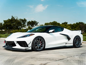 Side Skirts Diffusers Chevrolet Corvette C8 - Wayside Performance