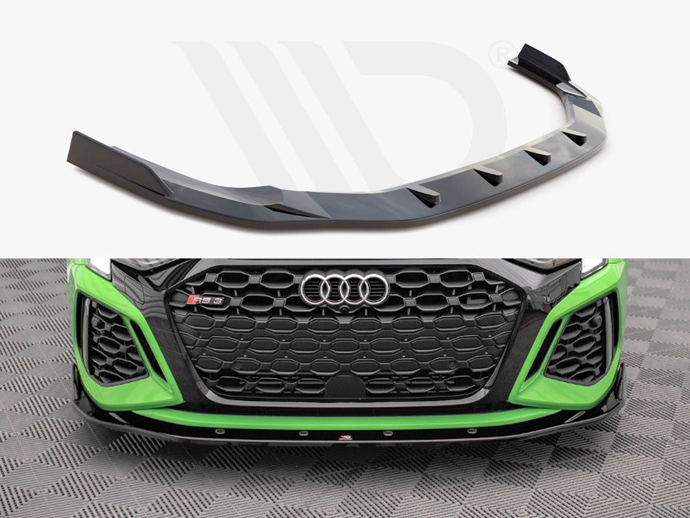 Maxton Design Front Splitter V.2 Audi Rs3 8y (2020-) - Wayside Performance 