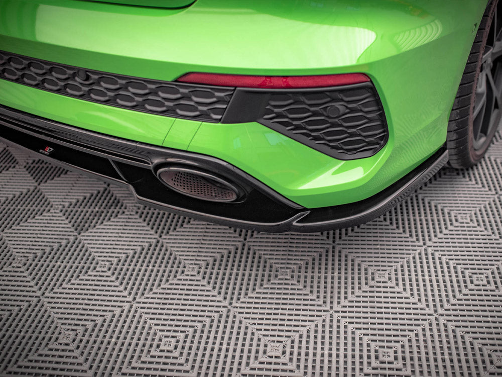 Maxton Design Central Rear Splitter Audi Rs3 Sedan 8y (2020-) - Wayside Performance