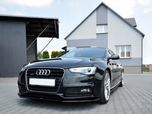 Maxton Design Front Splitter V.1 Audi S5 / A5 S-line 8t Facelift (2011-2016) - Wayside Performance