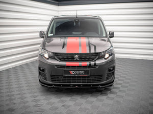 Front Splitter Peugeot Partner MK3 (2018-) - Wayside Performance