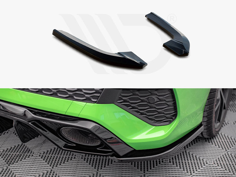 Maxton Design Rear Side Splitters Audi Rs3 Sedan 8y (2020-) - Wayside Performance