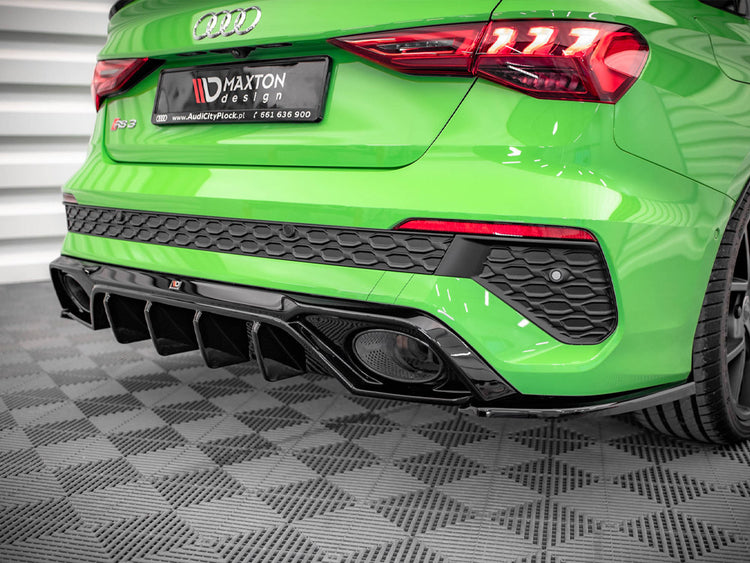 Maxton Design Rear Side Splitters Audi Rs3 Sedan 8y (2020-) - Wayside Performance