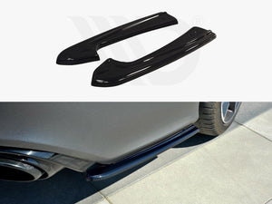 Rear Side Splitters V.1 Audi RS7 C7 Facelift - Wayside Performance