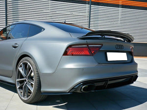Rear Side Splitters V.1 Audi RS7 C7 Facelift - Wayside Performance