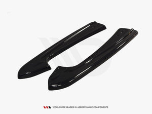 Rear Side Splitters V.1 Audi RS7 C7 Facelift - Wayside Performance
