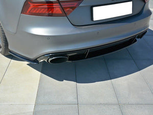 Rear Side Splitters V.1 Audi RS7 C7 Facelift - Wayside Performance