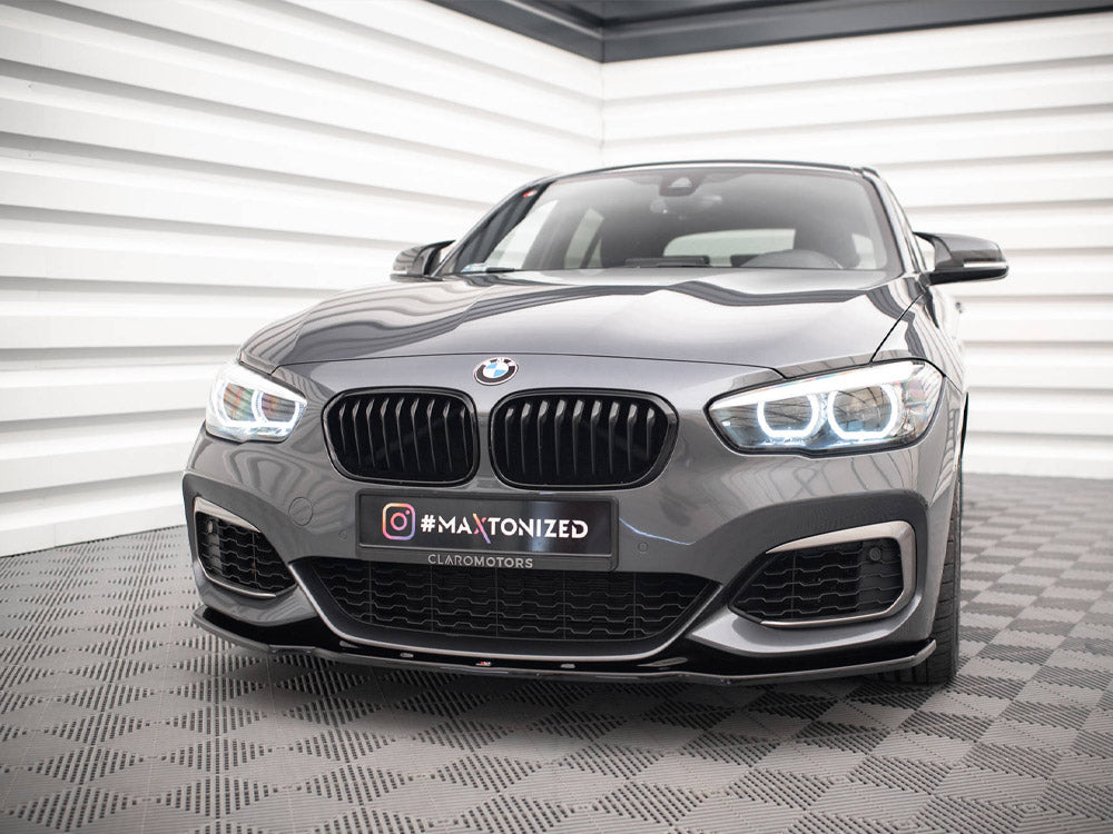 Maxton Design Front Splitter V.1 Bmw 1 F20/f21 M-power Facelift - Wayside Performance 