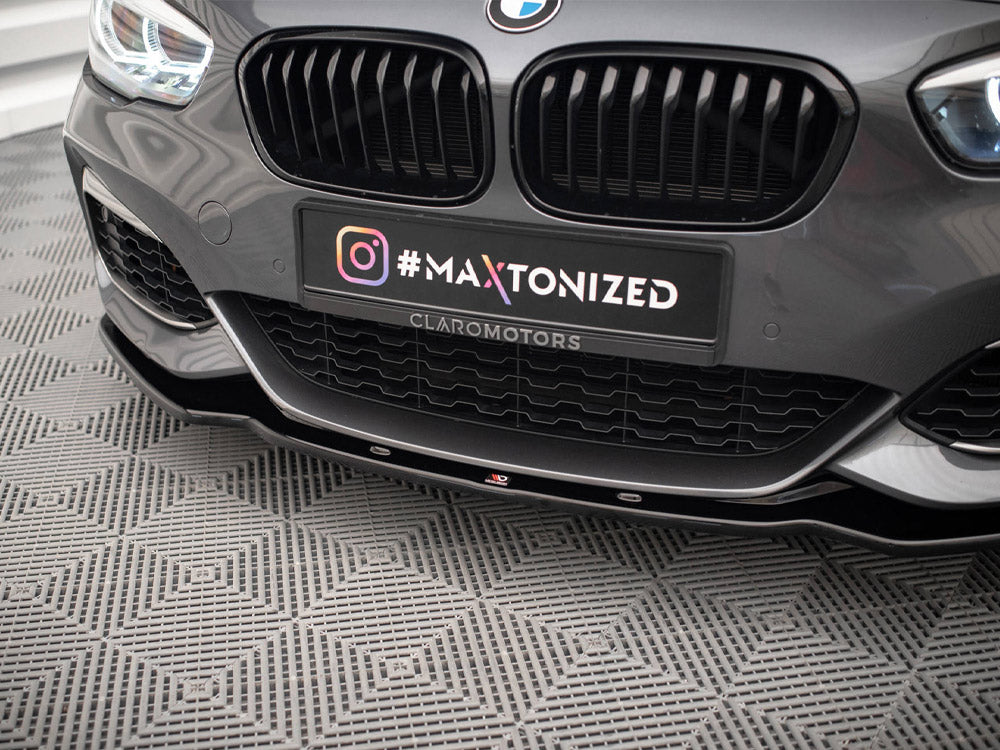 Maxton Design Front Splitter V.1 Bmw 1 F20/f21 M-power Facelift - Wayside Performance