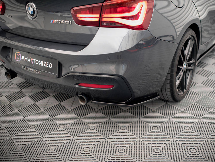 Maxton Design Rear Side Splitters V.1 Bmw 1 F20/f21 M-power Facelift - Wayside Performance