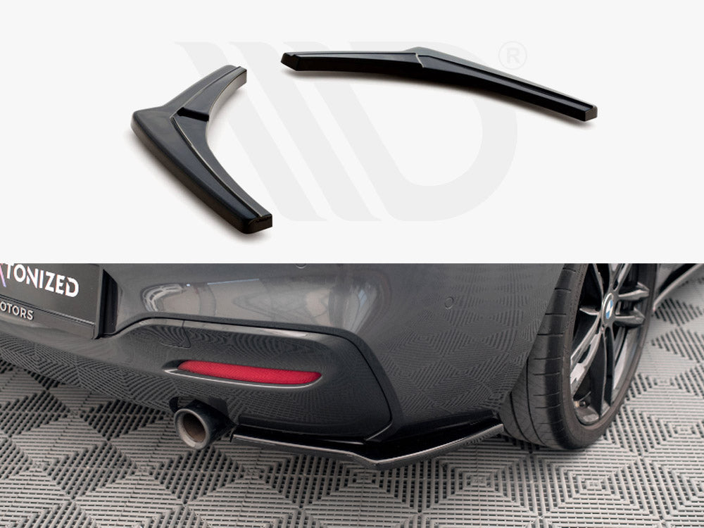 Maxton Design Rear Side Splitters V.2 Bmw 1 F20/f21 M-power Facelift - Wayside Performance