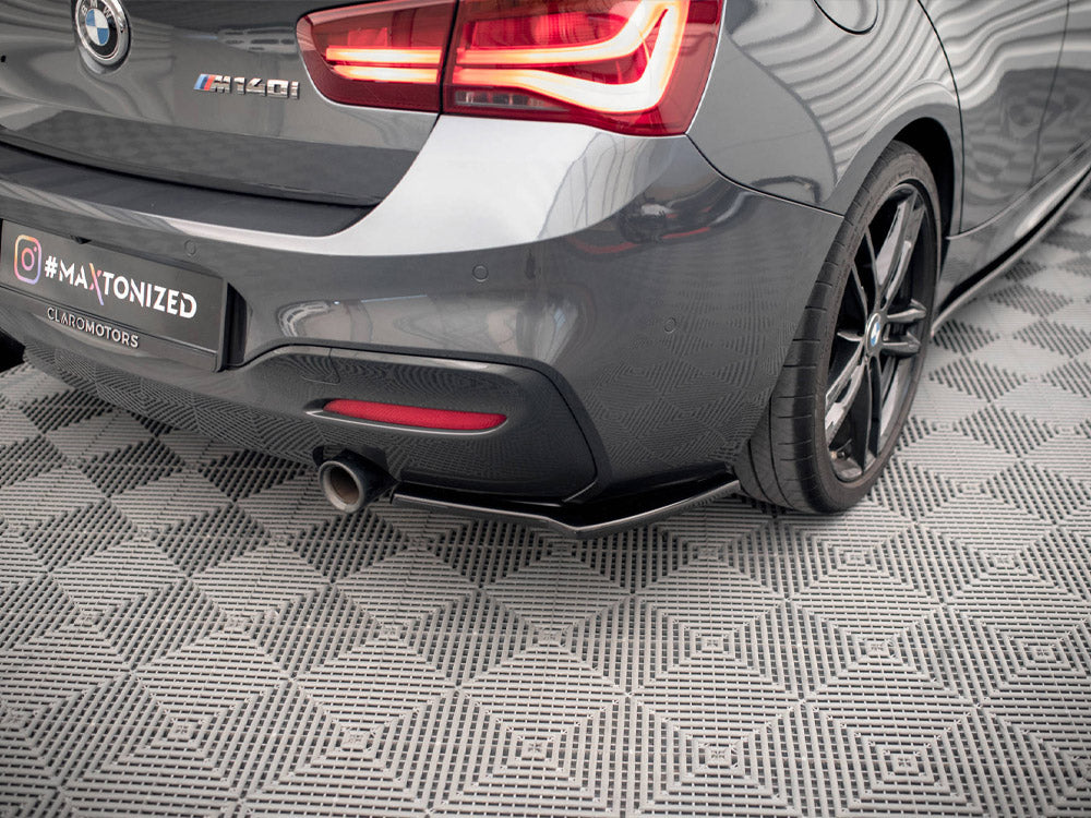 Maxton Design Rear Side Splitters V.2 Bmw 1 F20/f21 M-power Facelift - Wayside Performance