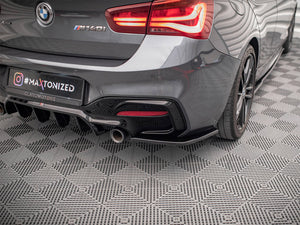 Maxton Design Rear Side Splitters V.3 Bmw 1 F20 M-power Facelift - Wayside Performance