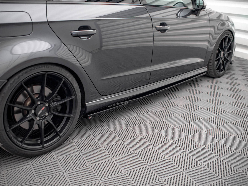 Maxton Design Side Skirts Diffusers Audi S3 Sportback 8v Facelift - Wayside Performance