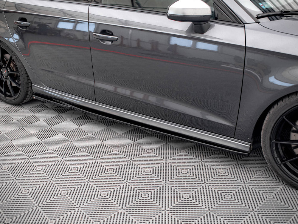Maxton Design Side Skirts Diffusers Audi S3 Sportback 8v Facelift - Wayside Performance