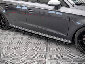 Maxton Design Side Skirts Diffusers Audi S3 Sportback 8v Facelift - Wayside Performance