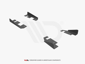 Maxton Design Side Flaps Audi S3 Sportback 8v Facelift - Wayside Performance