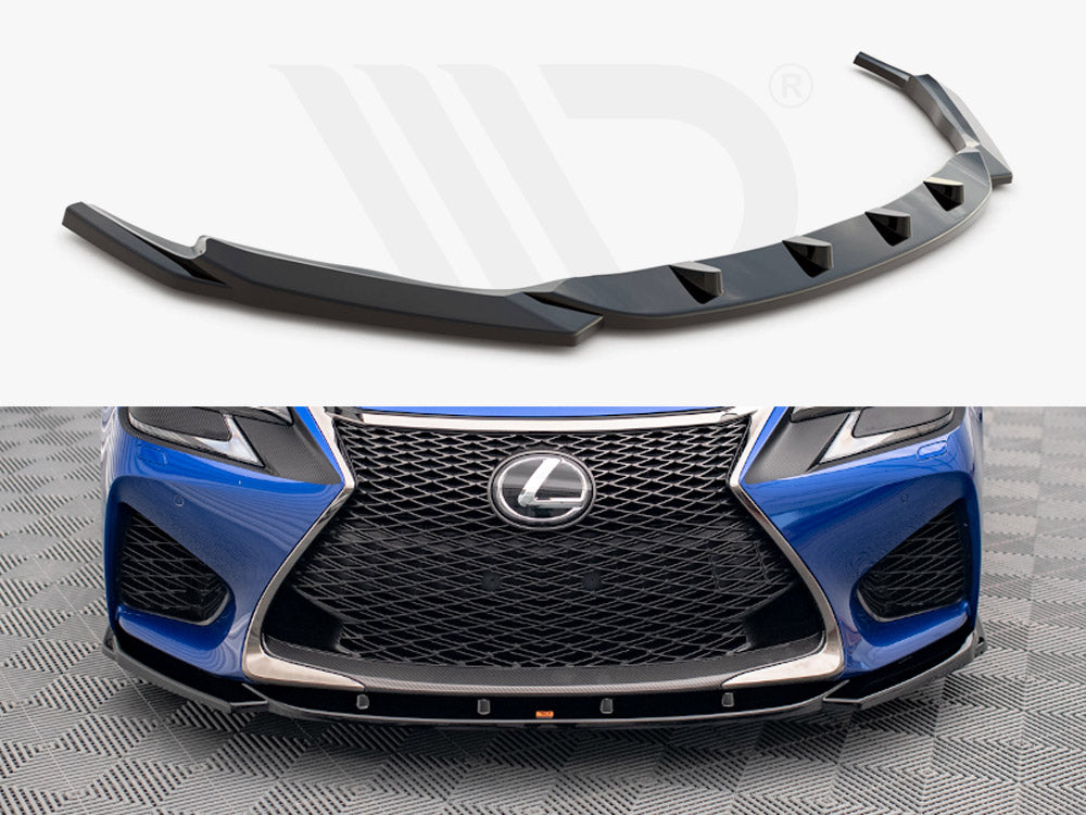 Front Splitter V.2 Lexus GS F Mk4 Facelift - Wayside Performance