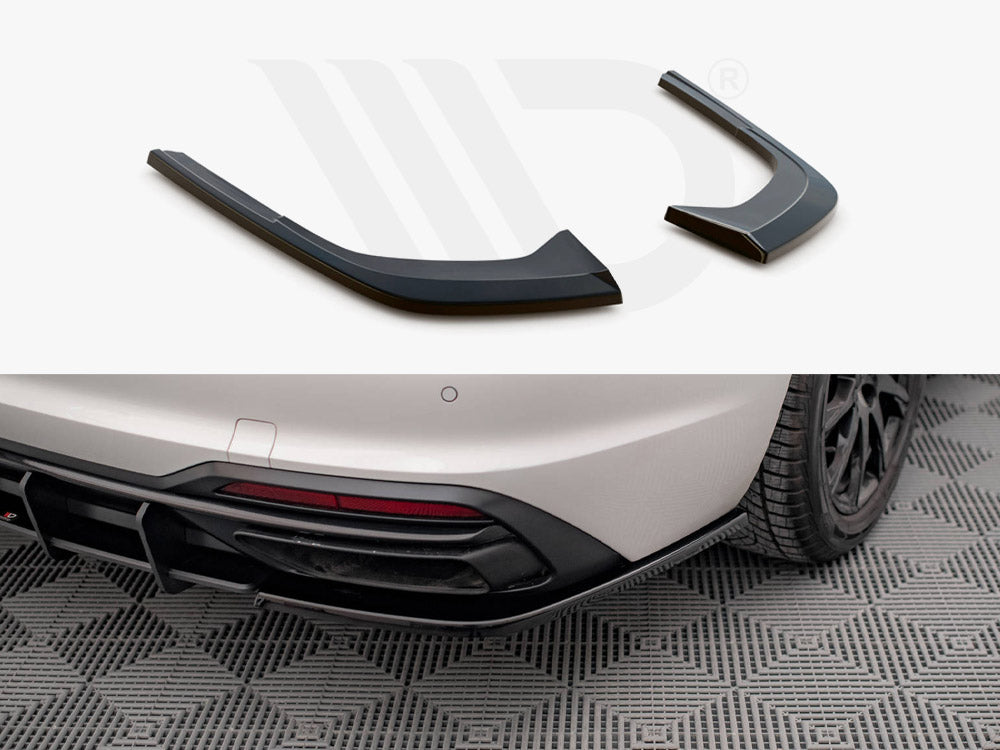 Rear Side Splitters Audi A4 B9 Facelift - Wayside Performance