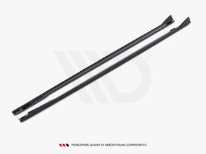 Side Skirts Diffusers V.2 BMW 4 Gran Coupe M-Pack / M440i G26 - Wayside Performance