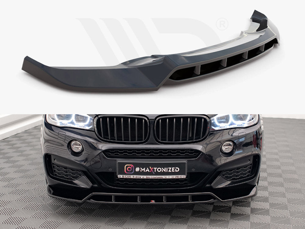 Front Splitter V.2 BMW X6 M Sport F16 - Wayside Performance