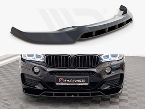 Front Splitter V.2 BMW X6 M Sport F16 - Wayside Performance