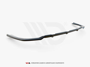 Central Rear Splitter (Vertical Bars) V.2 BMW X6 M-Pack G06 - Wayside Performance